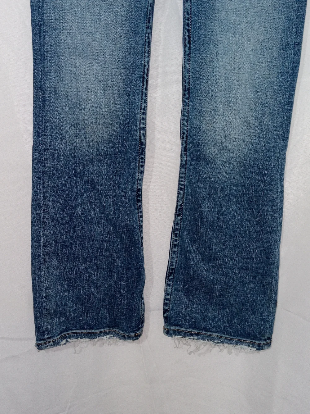 BKE Jeans Women 24x29 Blue Stella Low Rise Slim Fit Bootcut Distressed Western